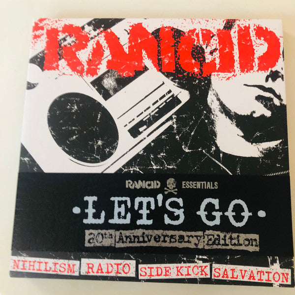 Rancid : Let's Go (5x7", Album, RE, RM, Whi)