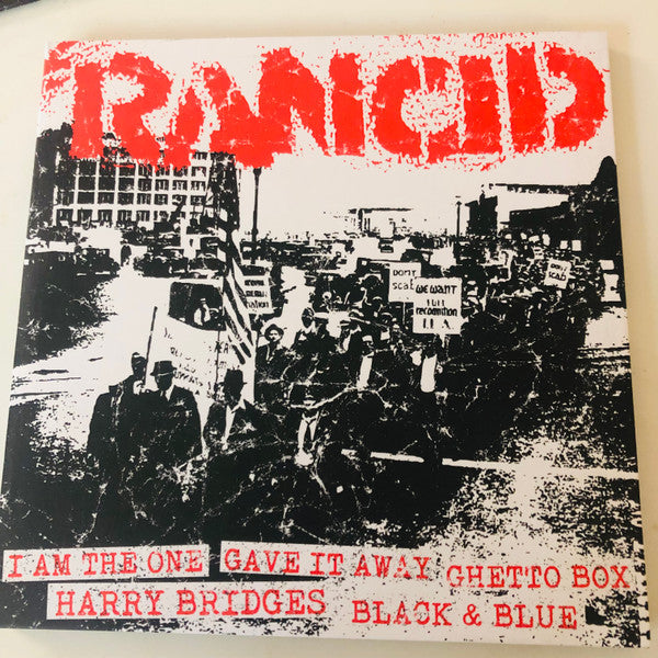 Rancid : Let's Go (5x7", Album, RE, RM, Whi)