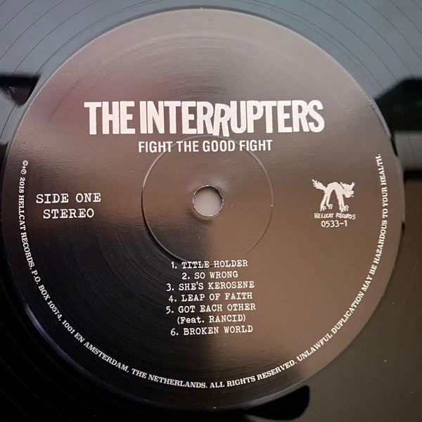 The Interrupters : Fight The Good Fight (LP, Album)