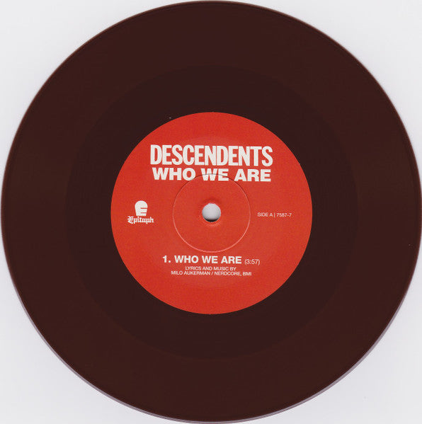 Descendents : Who We Are (7", Single, Ltd, RP, Bro)