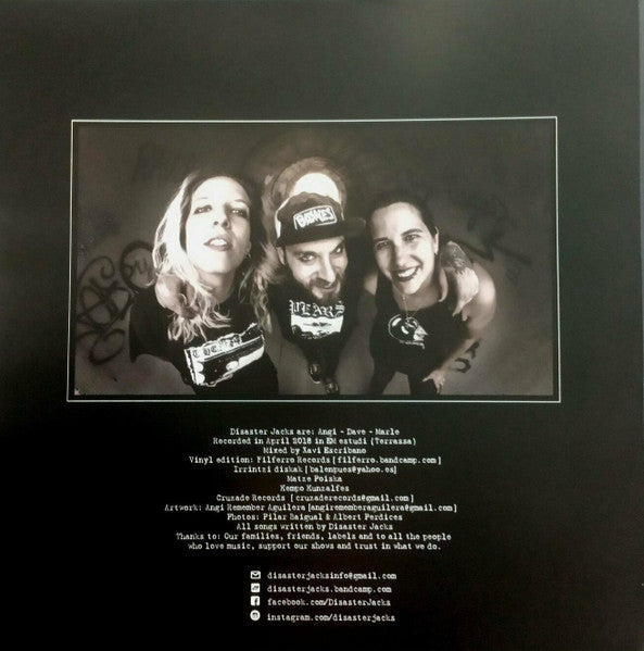 Disaster Jacks : Disaster Jacks (12", Album)