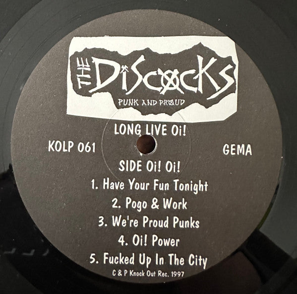 The Discocks : Long Live Oi! (LP, Album)