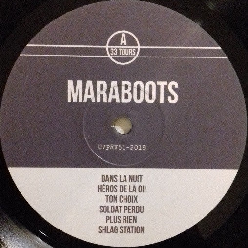Maraboots : Dans La Nuit (Version Augmentée) (LP, Comp)