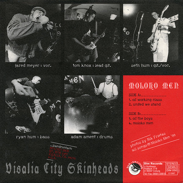 Moloko Men : Moloko Men (7")