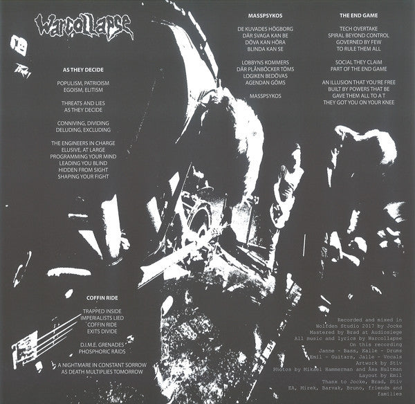 Warcollapse : Deserts Of Ash (12")