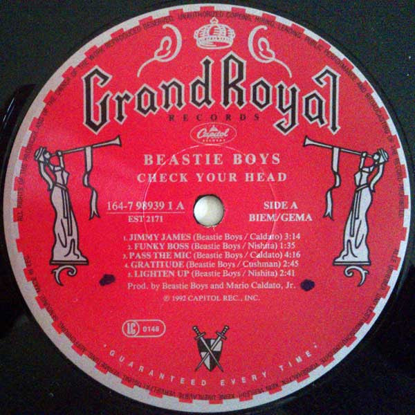 Beastie Boys : Check Your Head (2xLP, Album, Gat)