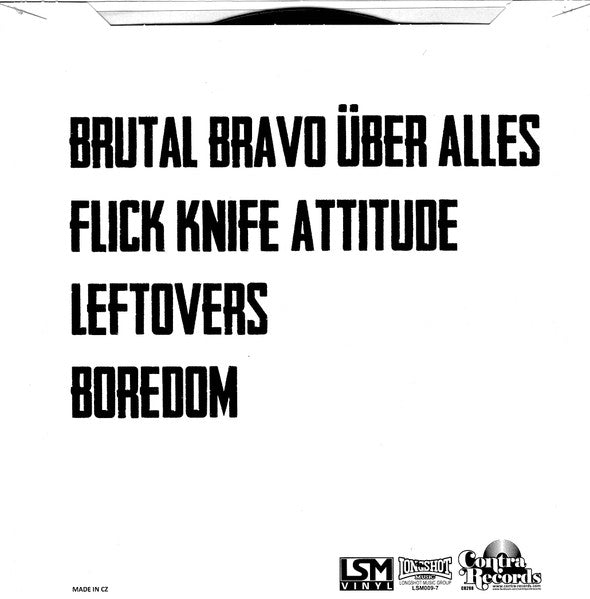 Brutal Bravo : Über Alles! (7", EP, Ltd)