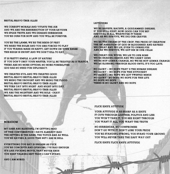 Brutal Bravo : Über Alles! (7", EP, Ltd)