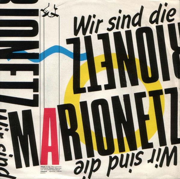 Marionetz : Wir Sind Die Marionetz (7")