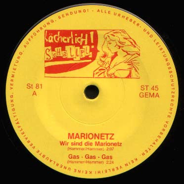 Marionetz : Wir Sind Die Marionetz (7")