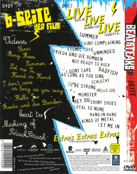 Beatsteaks : B-Seite (2xDVD-V, Copy Prot., Ltd, PAL)