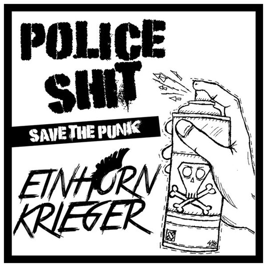 Police Shit / Einhorn Krieger : Save The Punk (LP, Album, Ltd, Num, Blu)