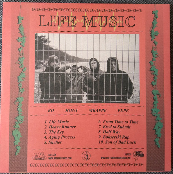 Heavy Runner : Life Music (LP, Album, Whi)