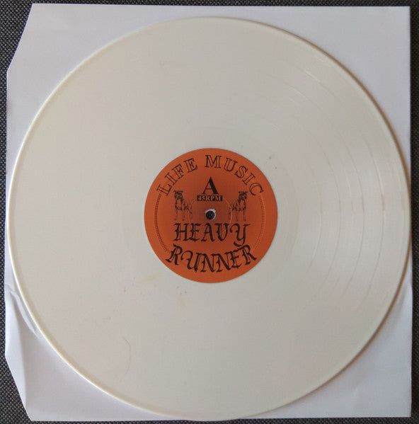 Heavy Runner : Life Music (LP, Album, Whi)