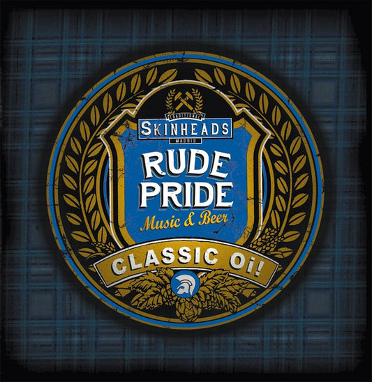 Rude Pride : Rude Pride (7", EP, Ltd, RE, RP, Blu)