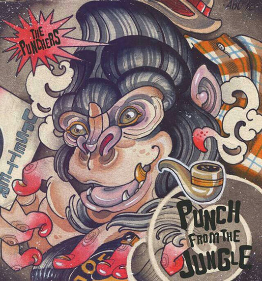 The Punchers (2) : Punch From The Jungle  (7", EP, Ltd)