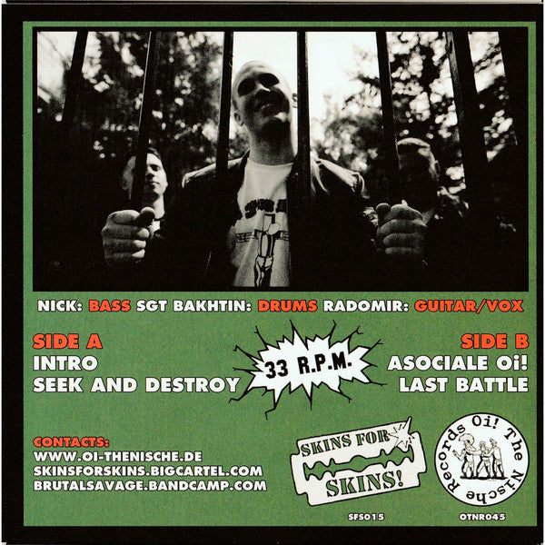 Brutal Savage : On The Warpath (7")