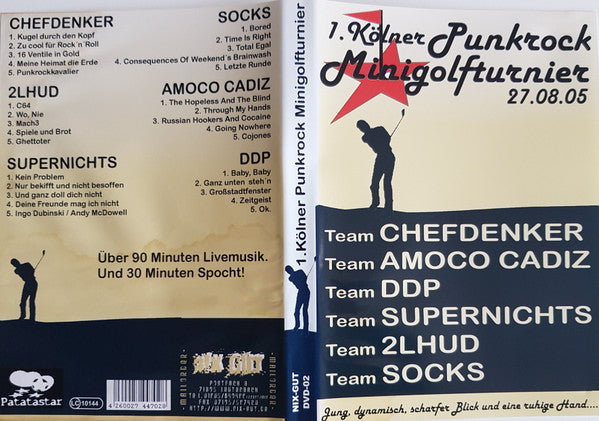 Various : 1.Kölner Punkrock Minigolfturnier (DVD-V)