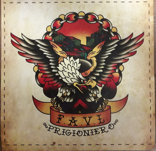 F.A.V.L. : Prigioniero (LP, S/Sided, Album, Ltd, Num, RE, Whi)