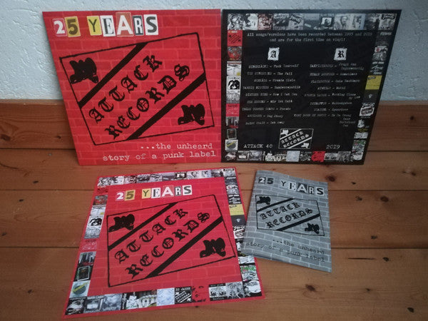 Various : 25 Years Attack Records (LP, Comp)