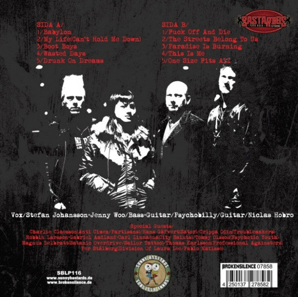 Bastardes : Drunk On Dreams (LP, Album, Ltd, Blu)