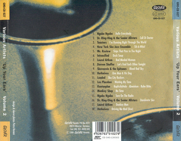 Various : 'Up Your Ears!' Volume 2 (CD, Comp)