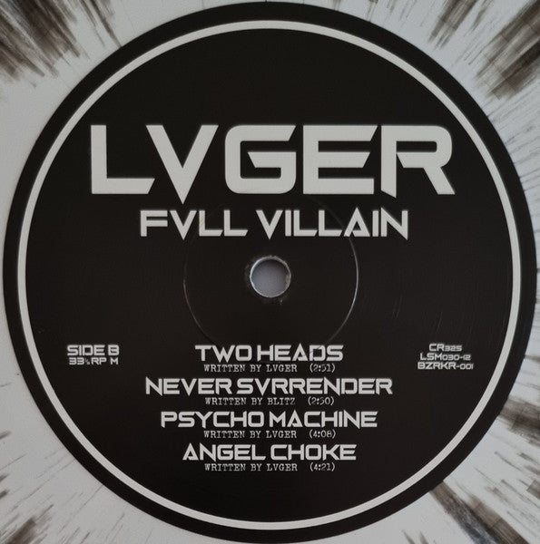 Lvger : Fvll Villain (LP, Ltd, Whi)