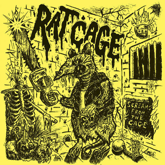 Rat Cage : Screams From The Cage (LP, Album)
