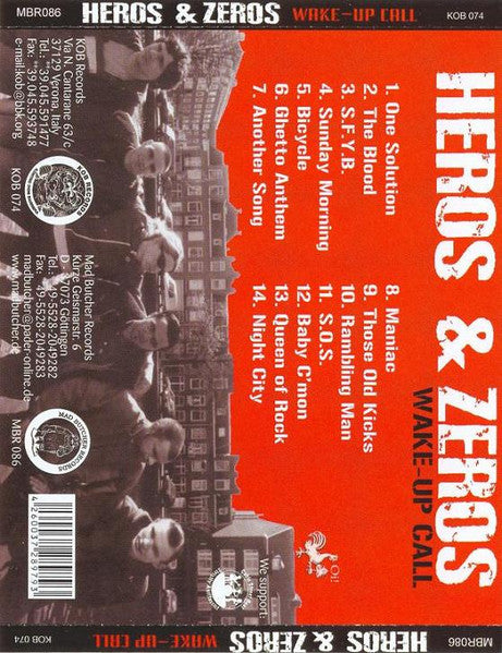 Heros & Zeros : Wake-Up Call (CD, Album)