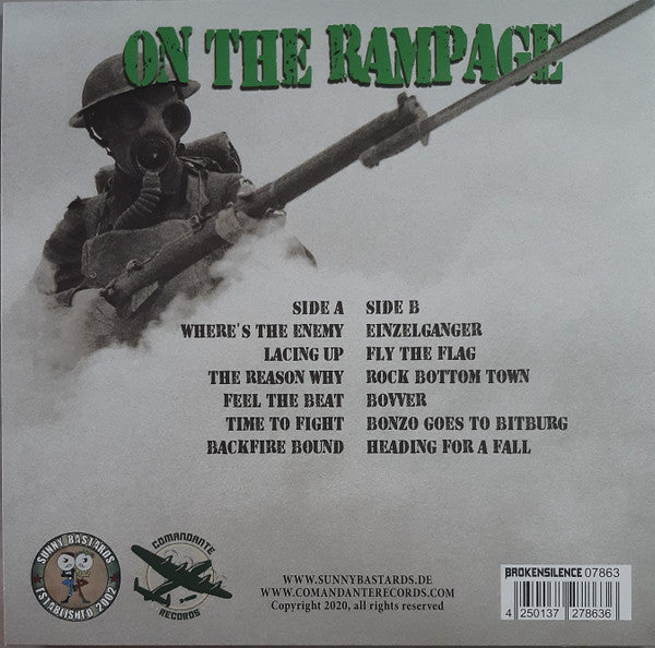 On The Rampage : Feelgood Stories... In Disguise (LP, Album, Ltd, Gre)