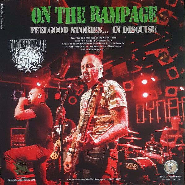On The Rampage : Feelgood Stories... In Disguise (LP, Album, Ltd, Gre)