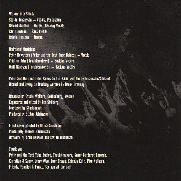 City Saints : Peter And The Test Tube Babies On The Radio (7", EP, Ltd, Gre)