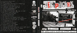 Various : Pestpocken 15 Jahre Asozial - Der Schlimmste Sampler Aller Zeiten (CD, Comp, Smplr)