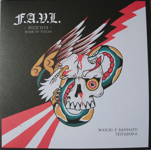 F.A.V.L. / Liberty And Justice : F.A.V.L. / Liberty And Justice (7", EP, Num)
