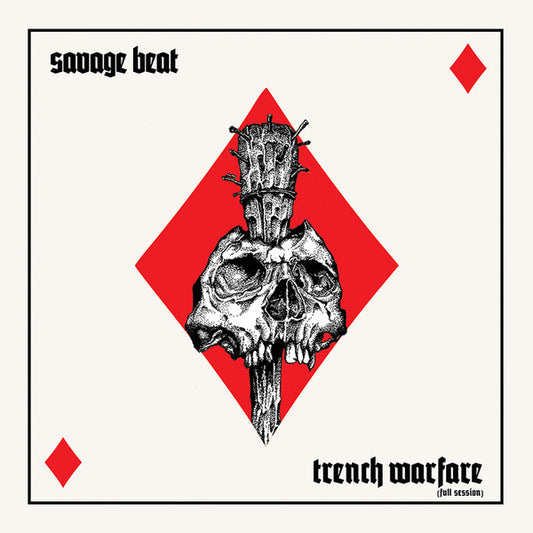 Savage Beat : Trench Warfare (Full Session) (12", EP, Ltd, Num, RE)