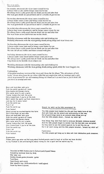 The Freaks Union / Wat Tyler : Waste Of Space? / The Vicar And I (7", W/Lbl)