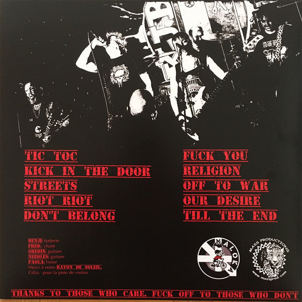 Anti Clockwise : Riot (LP, Album, Red)
