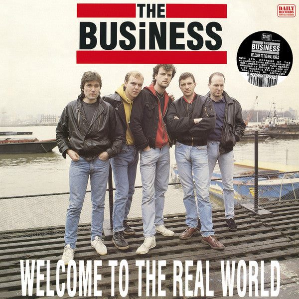 The Business : Welcome To The Real World (LP, Album, RE, RP)