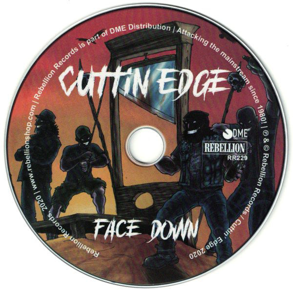 Cuttin' Edge : Face Down (CD, Album)
