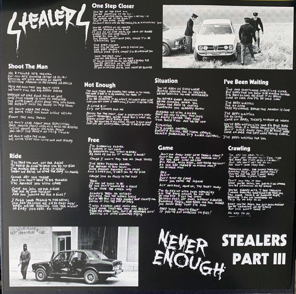 Stealers : Never Enough (LP, Album, cle)