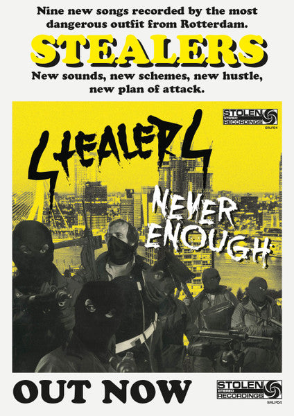 Stealers : Never Enough (LP, Album, cle)
