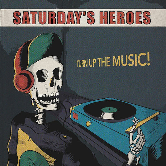 Saturday's Heroes : Turn Up The Music (12", MiniAlbum)