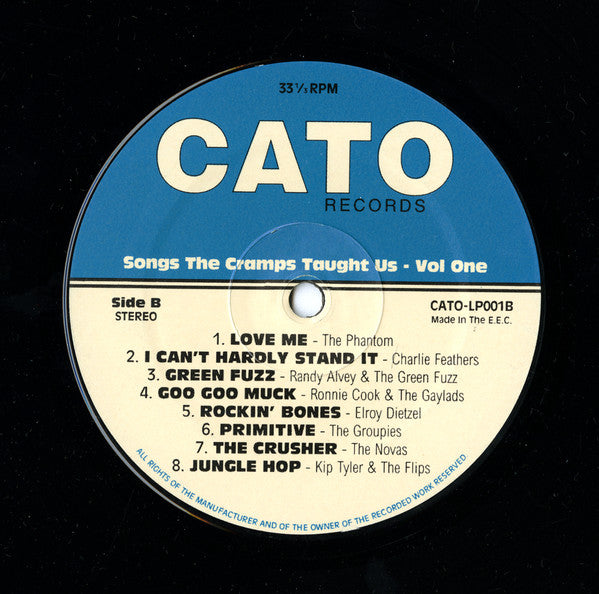 Various : Songs The Cramps Taught Us Volume 1 (LP, Comp)