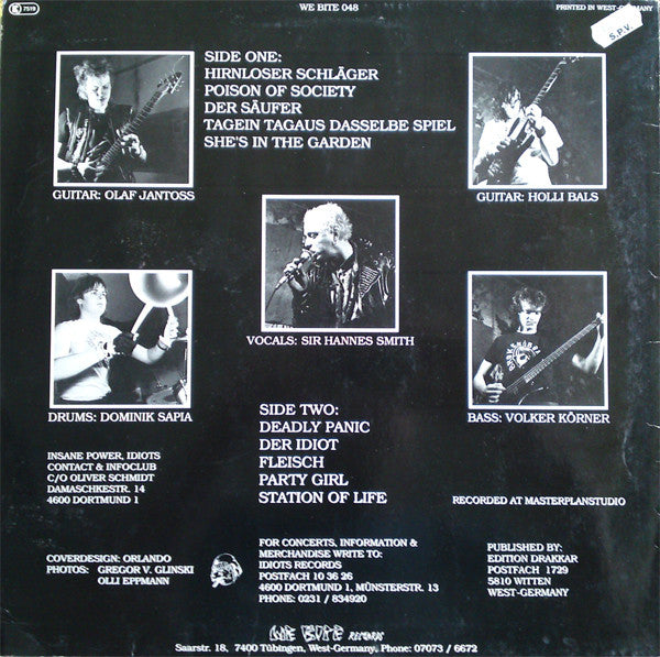 The Idiots (3) : Station Of Life (LP, Album)