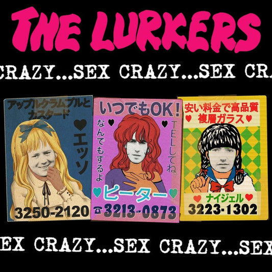 The Lurkers GLM : Sex Crazy (LP, Gre)