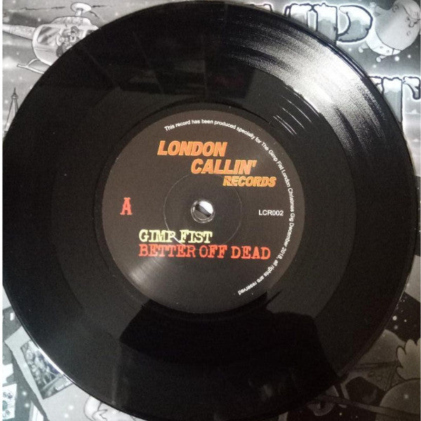 Gimp Fist : Better Off Dead (7")