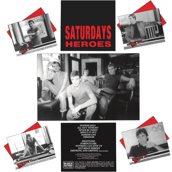 The Business : Saturdays Heroes (LP, Album, RE)