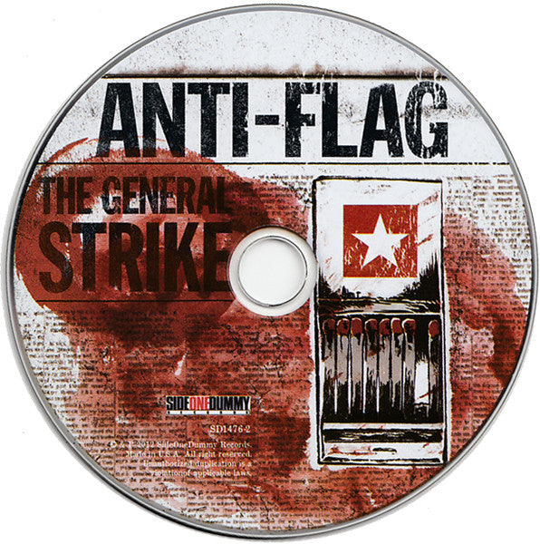 Anti-Flag : The General Strike (CD, Album, Dig)