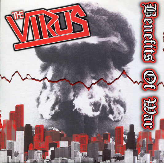 The Virus (2) : Benefits Of War (7", EP, RP, Whi)