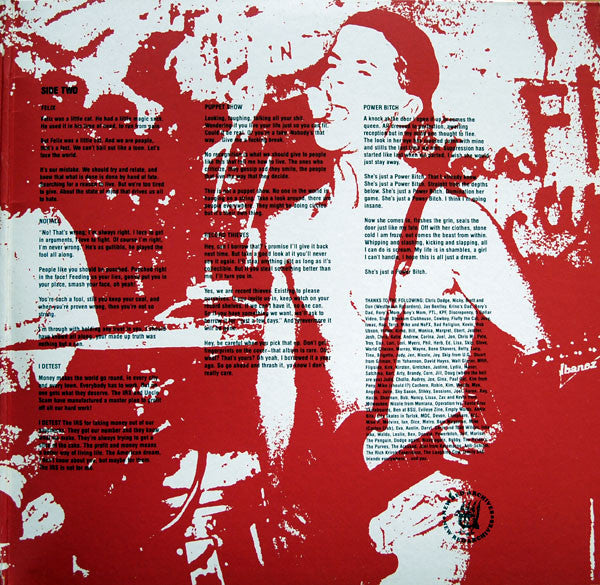 No Use For A Name : Incognito (LP, Album, Whi)